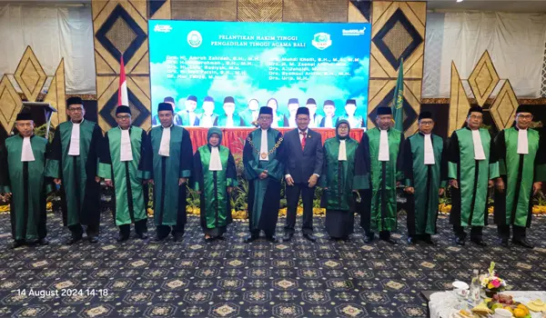 Undangan Pelantikan Hakim Tinggi PTA Bali