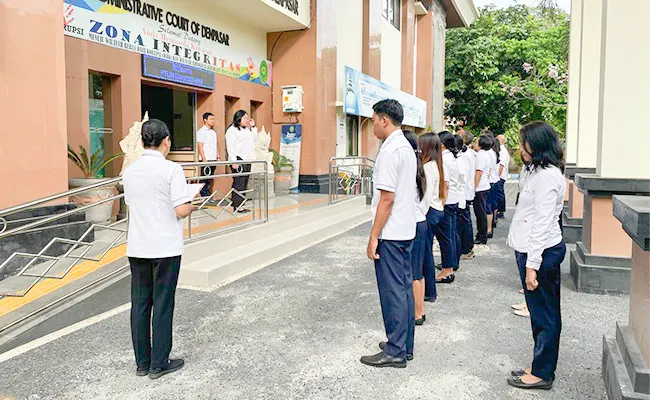 Apel Pagi Pengadilan Tata Usaha Negara Denpasar
