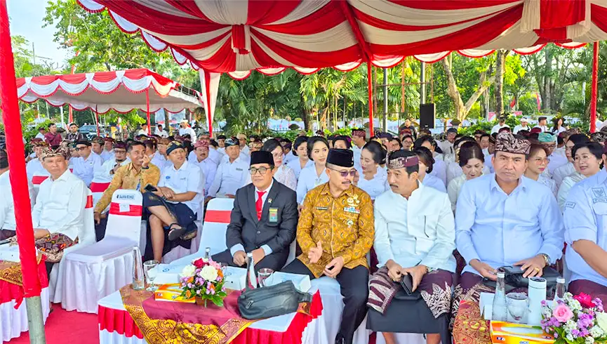 Upacara Kemerdekaan Republik Indonesia Ke-80 Bersama Pemerintah Provinsi Bali
