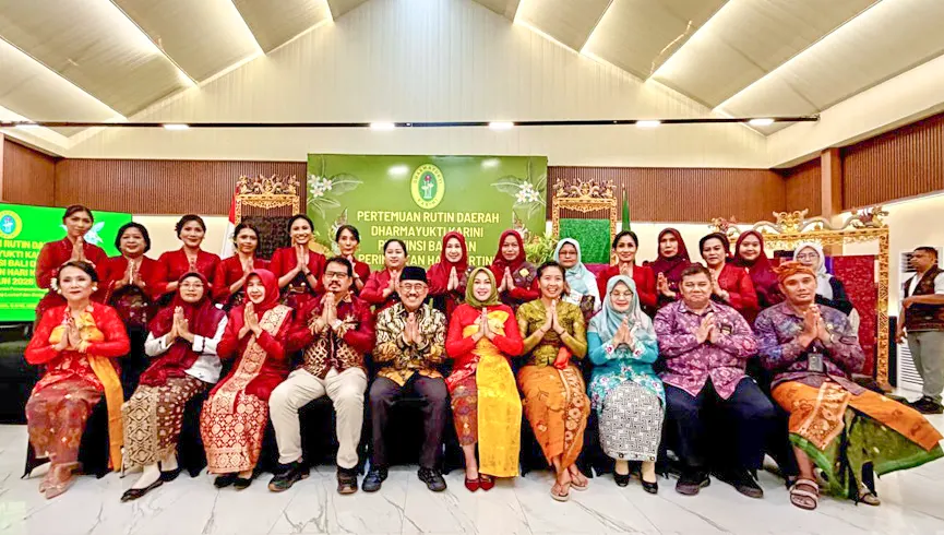 Pertemuan Rutin Daerah Dharmayukti Karini Provinsi Bali Yang Dirangkaikan Dengan Peringatan Hari Kartini Tahun 2026