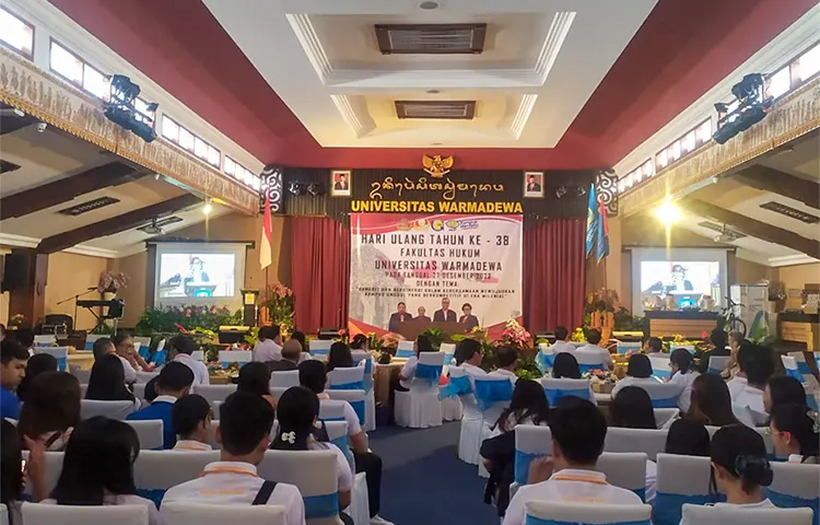 HUT Fakultas Hukum Universitas Warmadewa ke-38