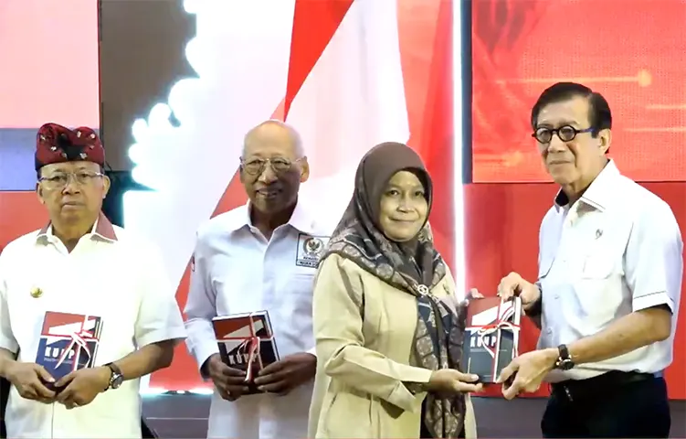 Wakil Ketua PTUN Denpasar Menghadiri Sosialisasi UU Nomor 1 Tahun 2023