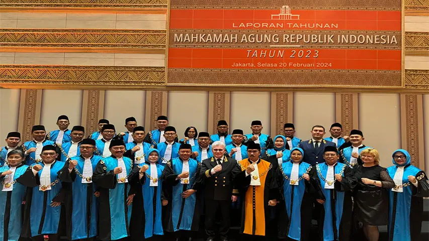 Sidang Istimewa Laporan Tahunan Mahkamah Agung RI Tahun 2023