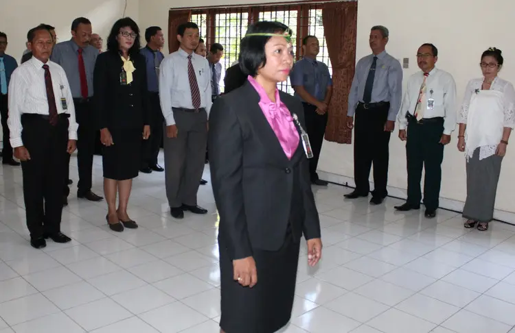 Pelantikan Kepala Sub Bagian Umum