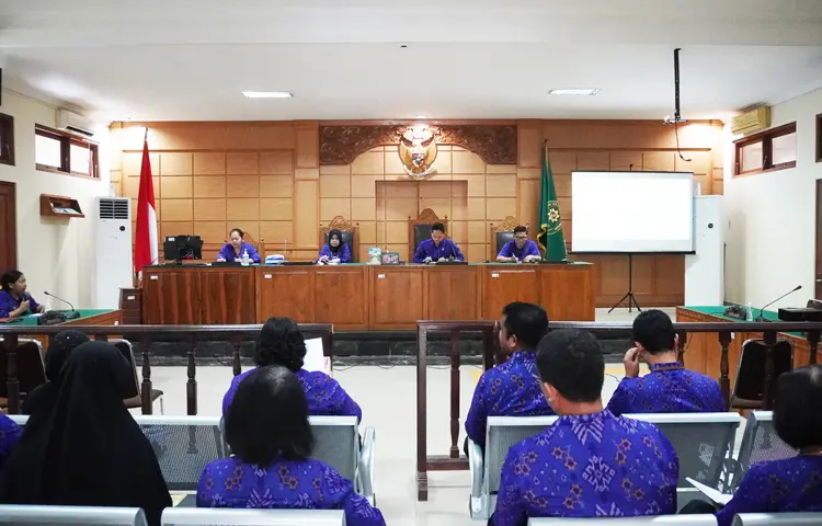 Rapat Bulanan Bulan Oktober 2023 PTUN Denpasar