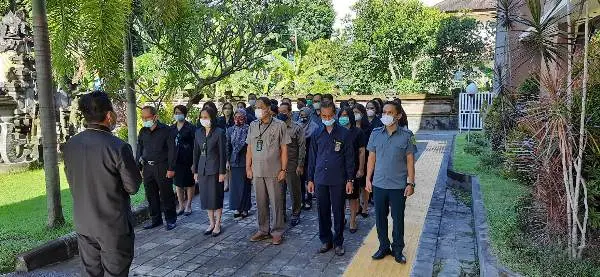 Apel Pagi di Hari Senin di Pengadilan TUN DENPASAR