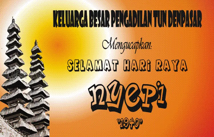 Selamat Hari Raya Nyepi Tahun Baru Saka 1940
