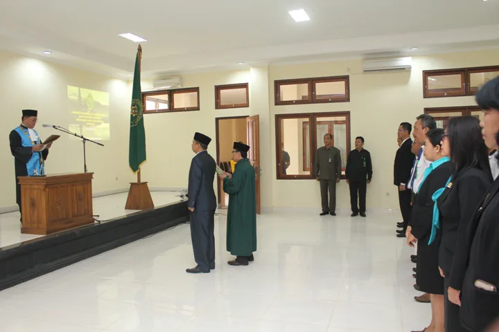 Pelantikan Panitera Pengadilan TUN Denpasar.