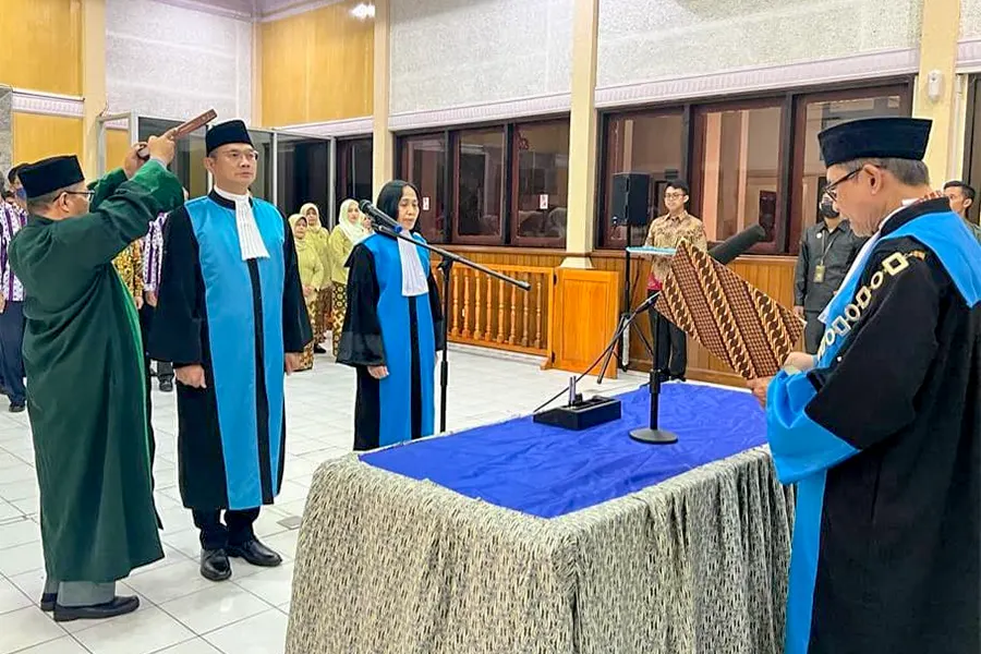 Pelantikan dan Pengambilan Sumpah Jabatan Bapak Dr. Hari Hartomo Setyo Nugroho, S.H., M.H. sebagai Ketua PTUN Denpasar