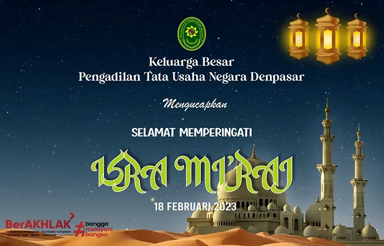 Selamat Memperingati Isra Miraj