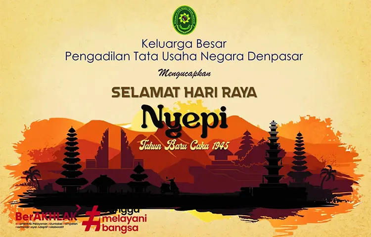 Selamat Hari Nyepi Tahun 2023