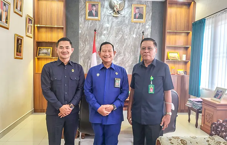 Silaturahmi Ketua PTUN Denpasar ke Pengadilan Tinggi Denpasar