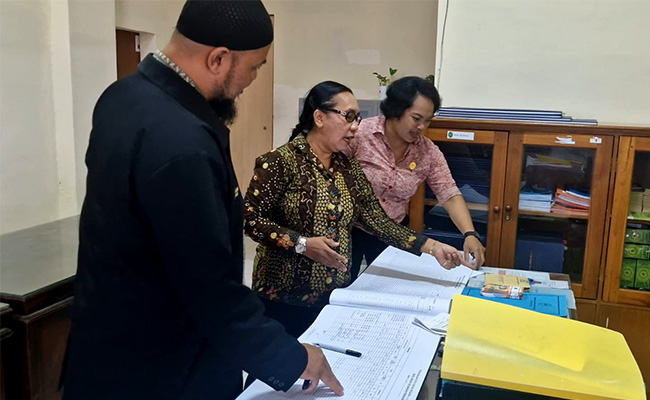  Pemeriksaan Kas Keuangan Perkara Triwulan II Bulan Juni Tahun 2025 pada Pengadilan Tata Usaha Negara Denpasar