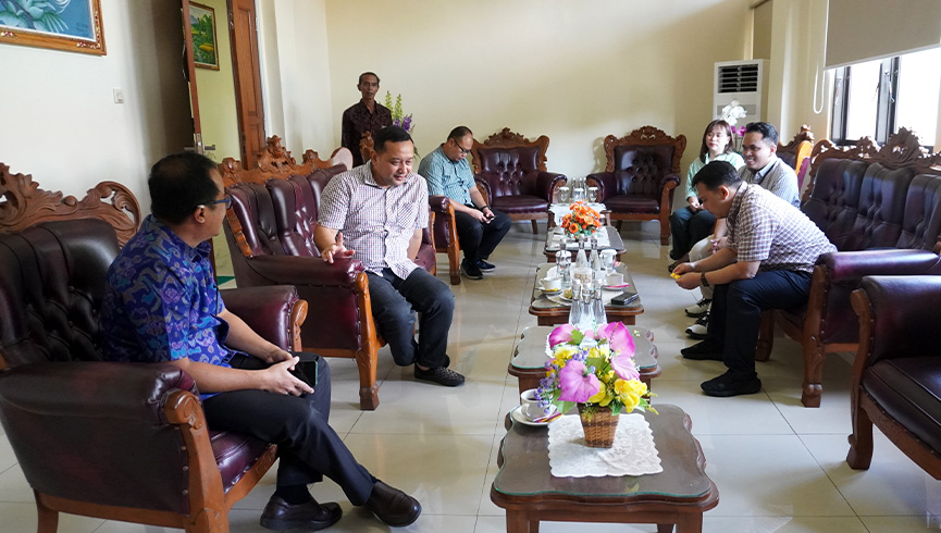 Kunjungan Tim Badan Pemeriksaan Keuangan (BPK) Republik Indonesia