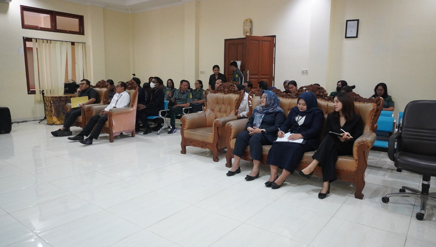 Pembinaan Direktur Jenderal Badan Peradilan Militer dan Peradilan Tata Usaha Negara