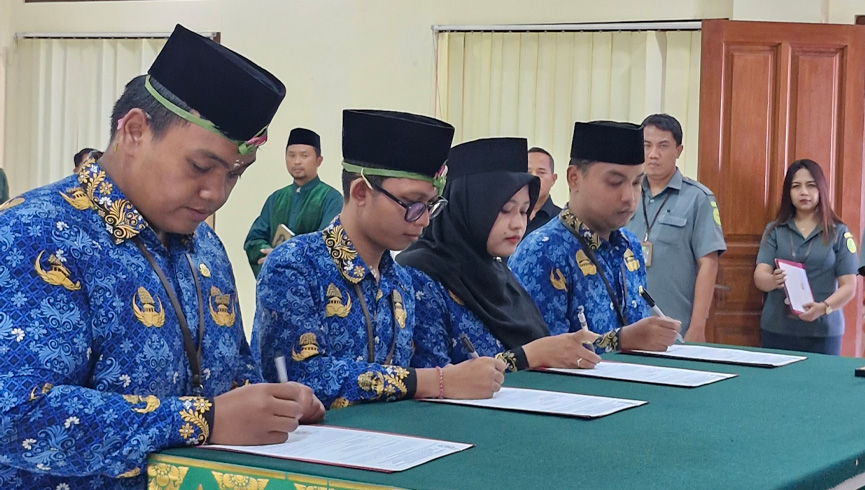 Pengambilan Sumpah Pegawai Negeri Sipil (PNS)