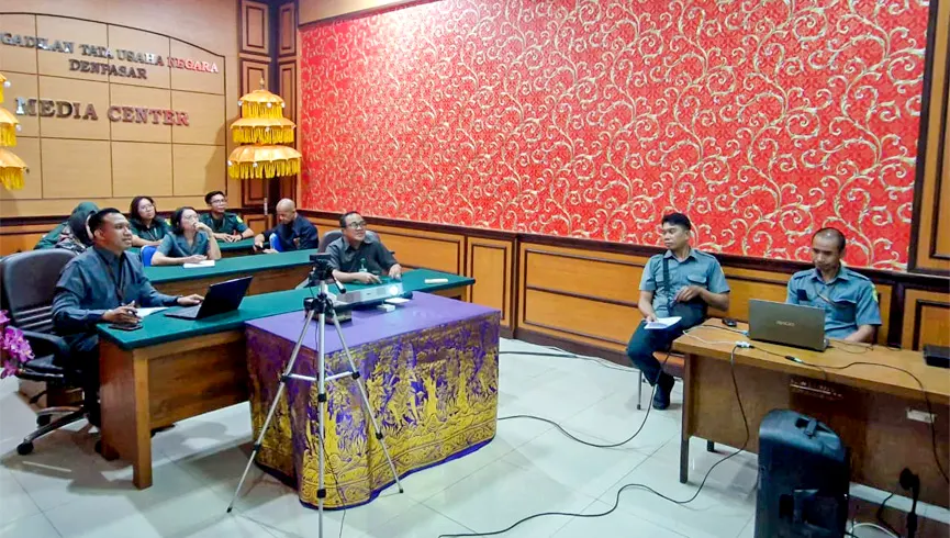  Monitoring Dan Evaluasi Pengelolaan Media Sosial dan Website PTUN Denpasar