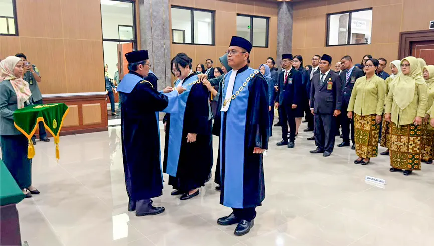 Pelantikan Ketua PTUN Denpasar di Pengadilan Tinggi TUN Mataram
