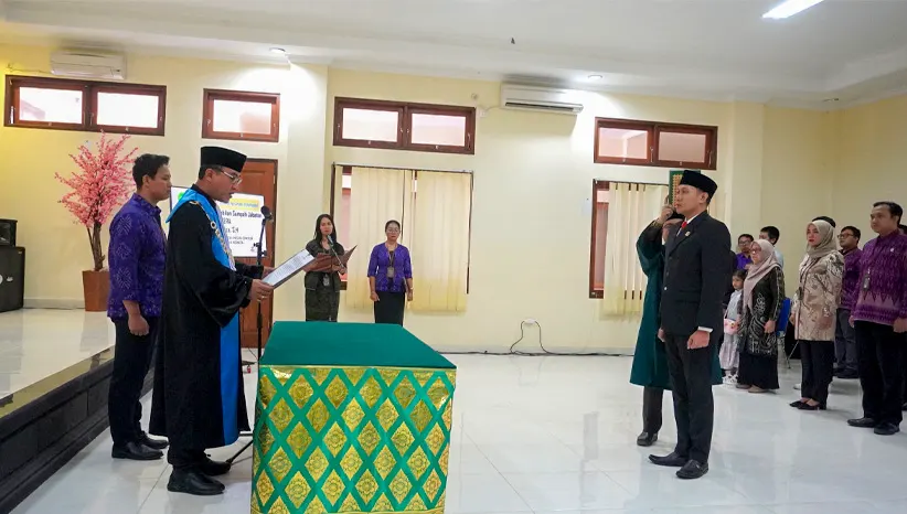 Pelantikan dan Pengambilan Sumpah Jabatan Panitera PTUN Denpasar