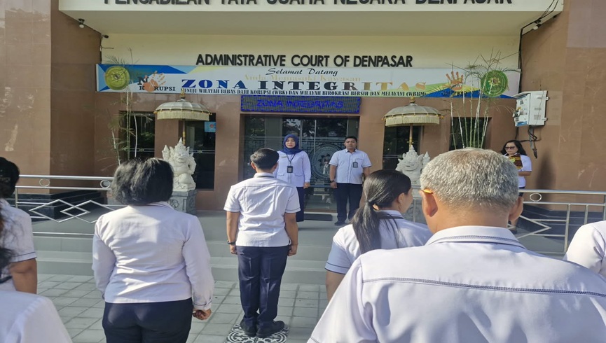 Apel Pagi Pengadilan Tata Usaha Negara Denpasar 