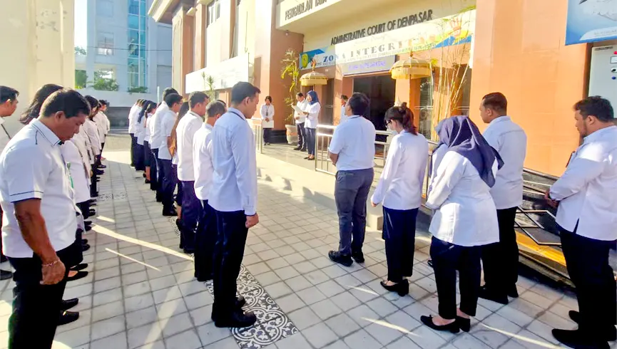 Apel Pagi PTUN Denpasar
