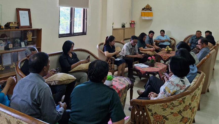 Pelaksanaan Rapat Tim Pembangun Integritas Sistem Manajemen Anti Penyuapan (SMAP)