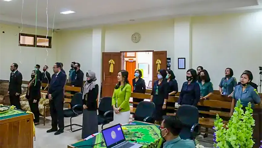 Peringatan HUT Mahkamah Agung Republik Indonesia ke-75 Tahun 2020