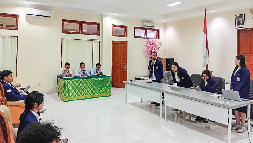 Mahasiswa Magang Dari Universitas Udayana Yang Mengikuti Program Kampus Berdampak