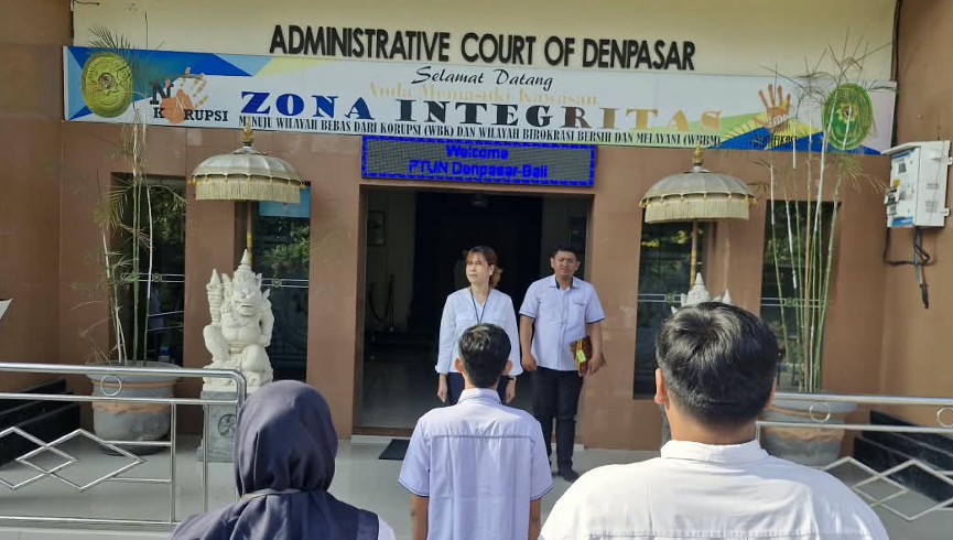 Apel Pagi Pengadilan Tata Usaha Negara Denpasar