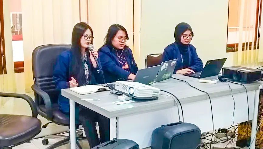 Pemaparan Hasil Magang Mahasiswa Universitas Udayana di PTUN Denpasar