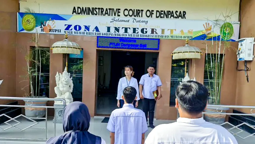 Apel Pagi Pengadilan Tata Usaha Negara Denpasar