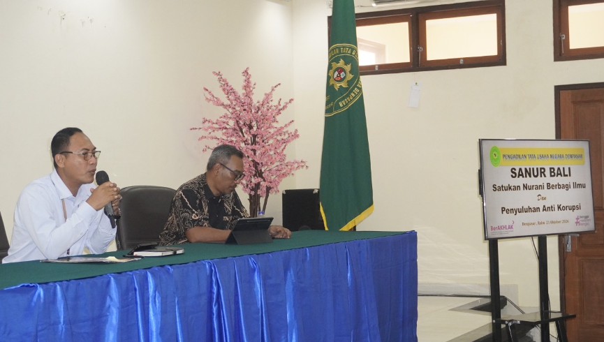 SANUR BALI (Satukan Nurani, Berbagi Ilmu) Dan Penyuluhan Antikorupsi 