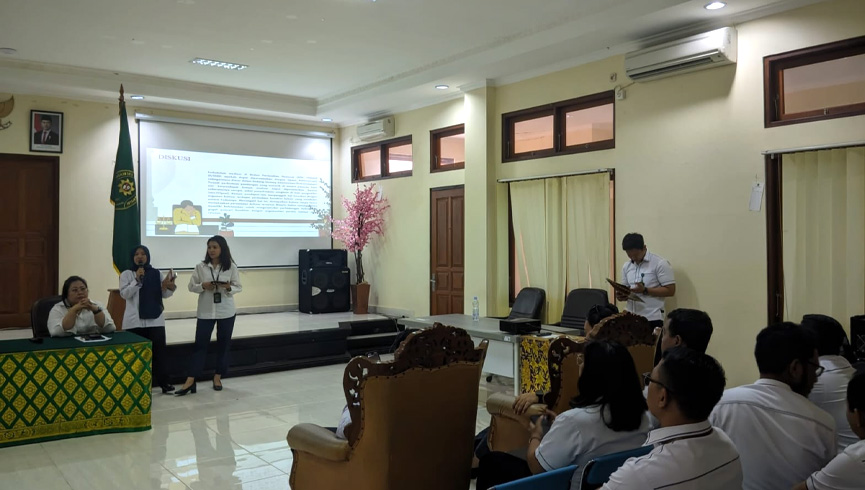 Sosialisasi Pasca Diklat Dengan Tema Pengaturan Hak Atas Tanah di Indonesia Pasca Undang-Undang Cipta Kerja (UUCK) 