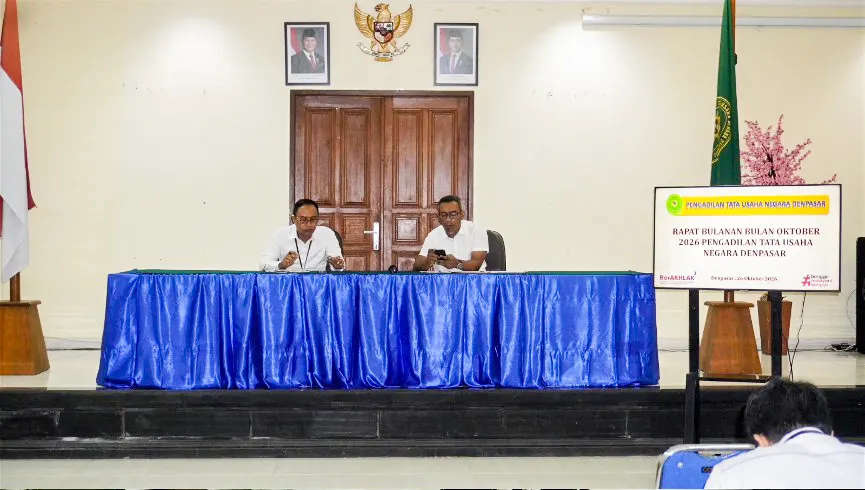 Rapat Bulanan Periode Oktober 2026 