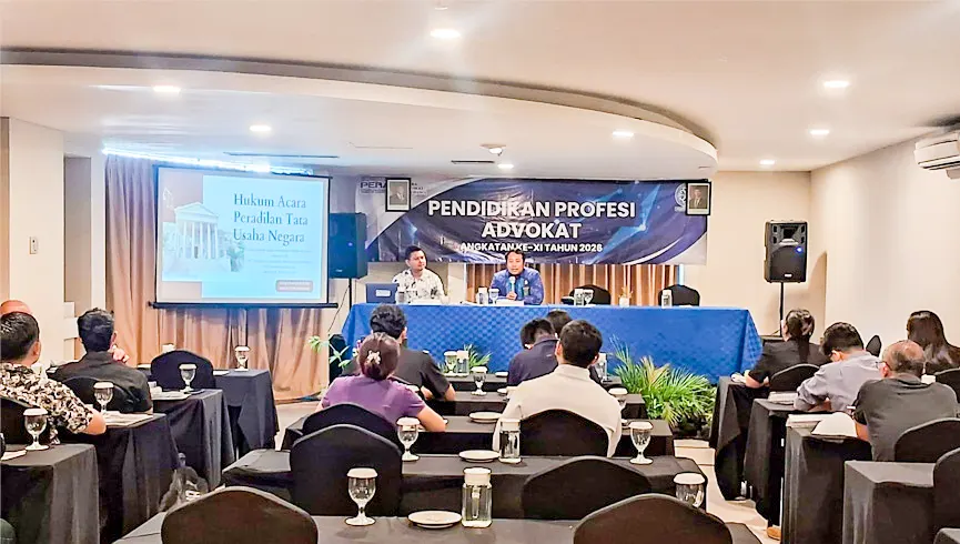 Hakim PTUN Denpasar Menghadiri Kegiatan Pendidikan Profesi Advokat (PPA) Tahun 2026