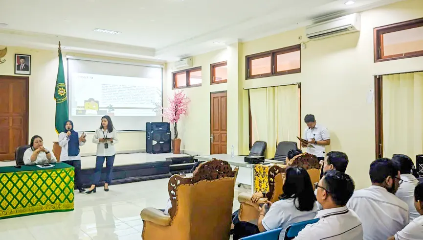 Sosialisasi Pasca Diklat Dengan Tema Pengaturan Hak Atas Tanah di Indonesia Pasca Undang-Undang Cipta Kerja (UUCK) 