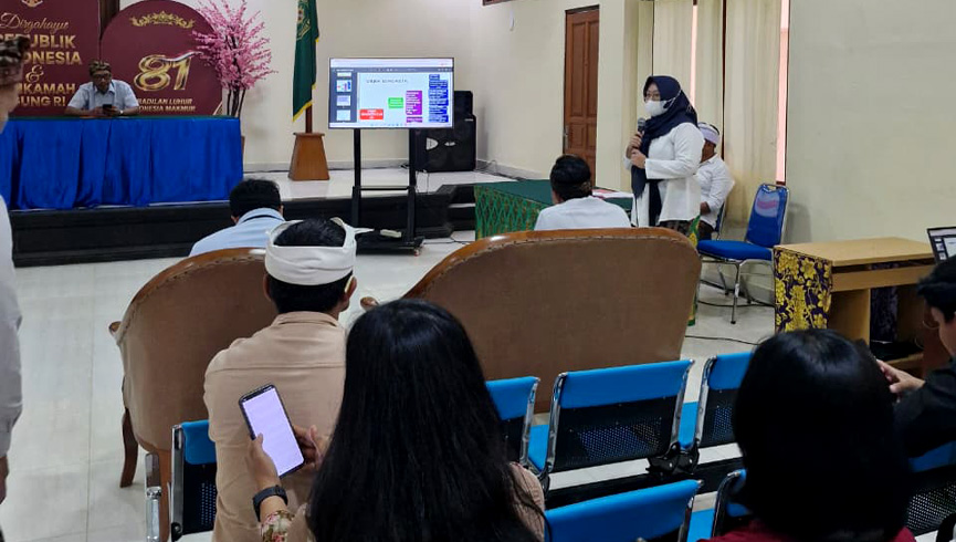 Sosialisasi Pasca Diklat Mengenai Hukum Lingkungan Hidup