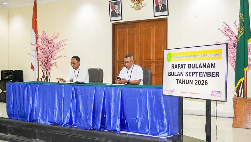 Rapat Bulanan Periode September 2026 