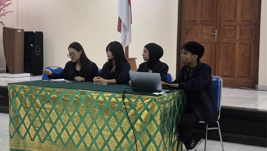 Pemaparan Hasil Magang Mahasiswa Magang Universitas Udayana.
