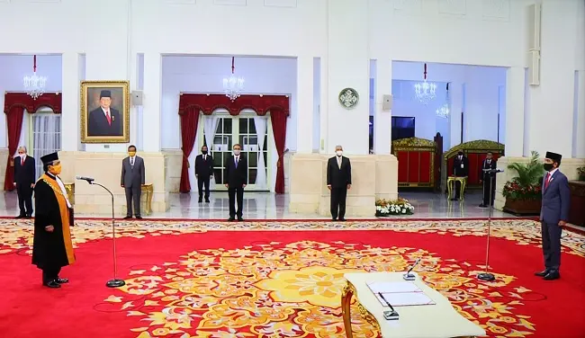 Dr. Syarifuddin Resmi Dilantik Menjadi Ketua Mahkamah Agung Periode 2020-2025