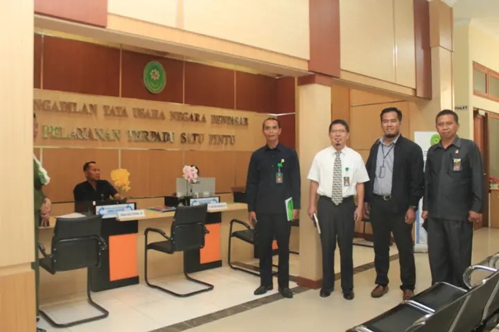 Evaluator Eksternal Kemenpan RB mengadakan penilaian ZI di Pengadilan TUN Denpasar