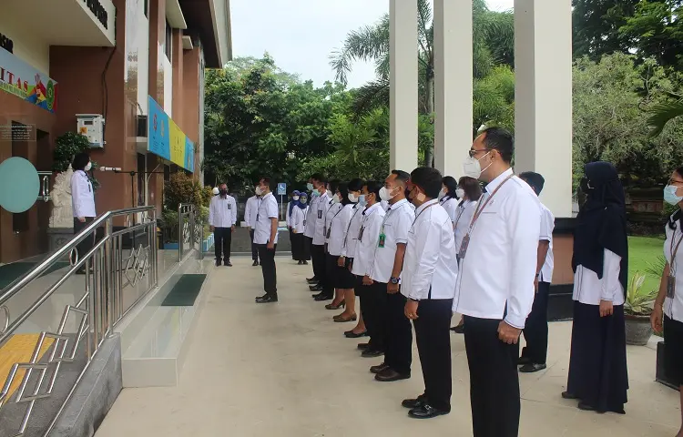 Kegiatan Apel Pagi Pengadilan Tata Usaha Negara Denpasar