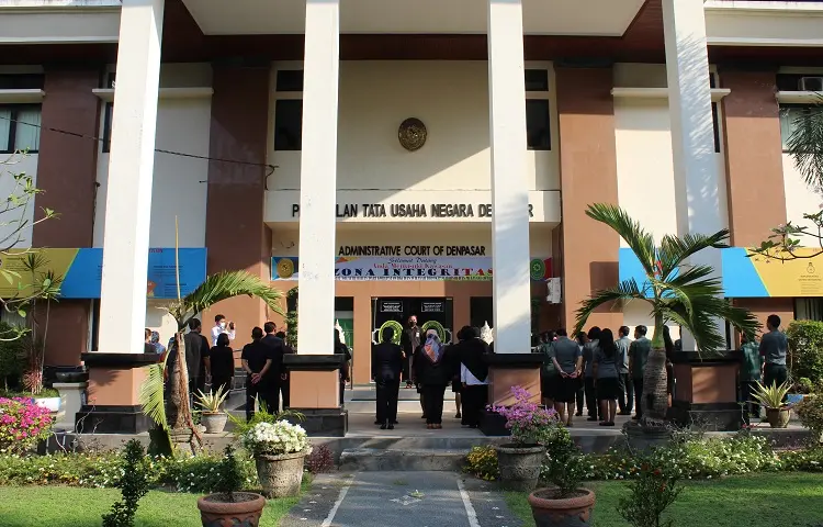 Kegiatan Apel Sore Pengadilan Tata Usaha Negara Denpasar