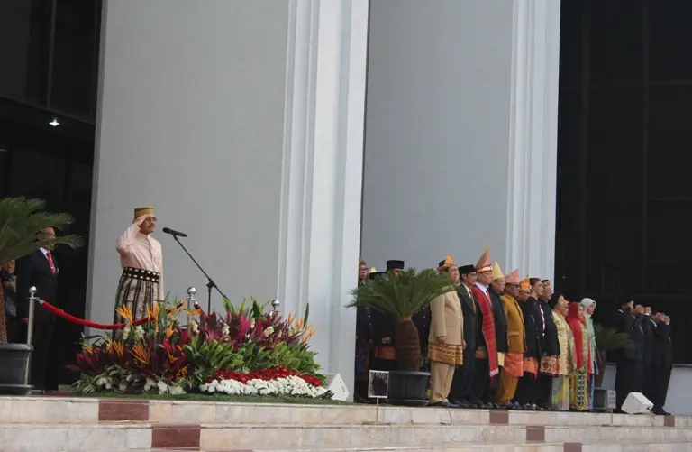 Ketua MA Pimpin Upacara Peringatan HUT Kemerdekaan RI Ke-72