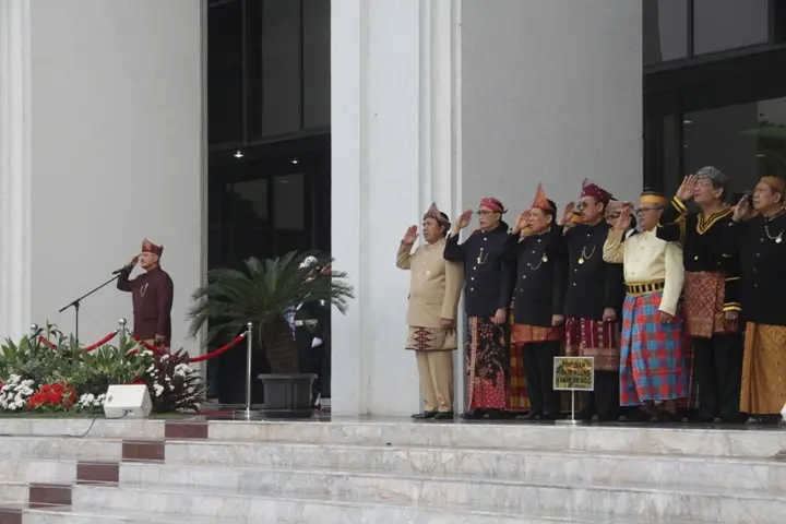 Ketua MA Pimpin Upacara Peringatan HUT Kemerdekaan RI Ke-73