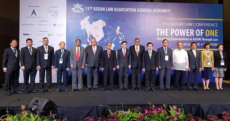 Ketua Mahkamah Agung RI Menghadiri Pembukaan General Assembly ALA ke 13 di Singapura