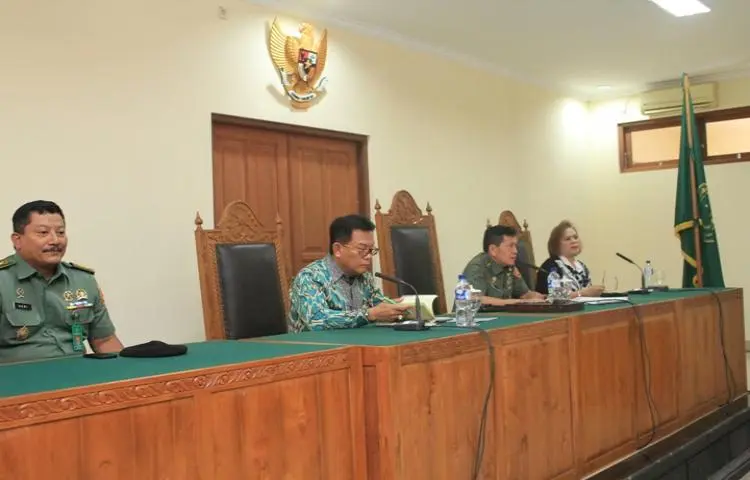 Kunjungan Kerja dan Pengarahan Bapak Dirjen Badilmiltun di Pengadilan TUN Denpasar