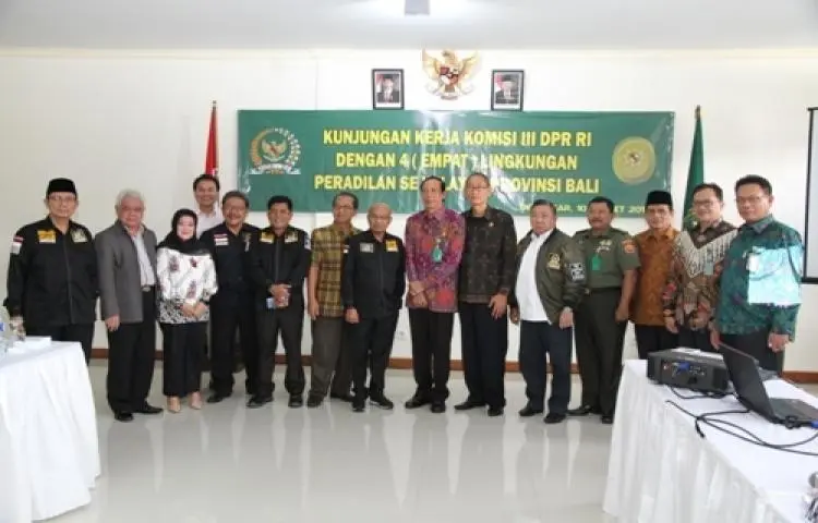Kunjungan Kerja Komisi III DPR RI Ke Denpasar Bali
