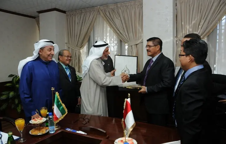 Mahkamah Agung RI-Supreme Judicial Council Kuwait Tandatangani Letter Of Intend Kerjasama Bidang Peradilan