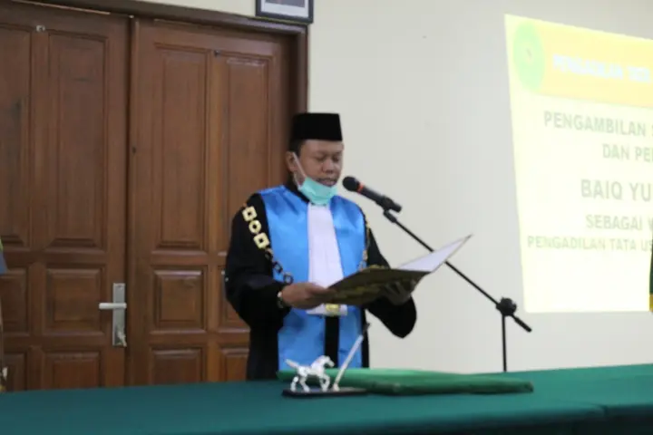 Pelantikan dan Pengambilan Sumpah Jabatan Wakil Ketua Pengadilan TUN Denpasar